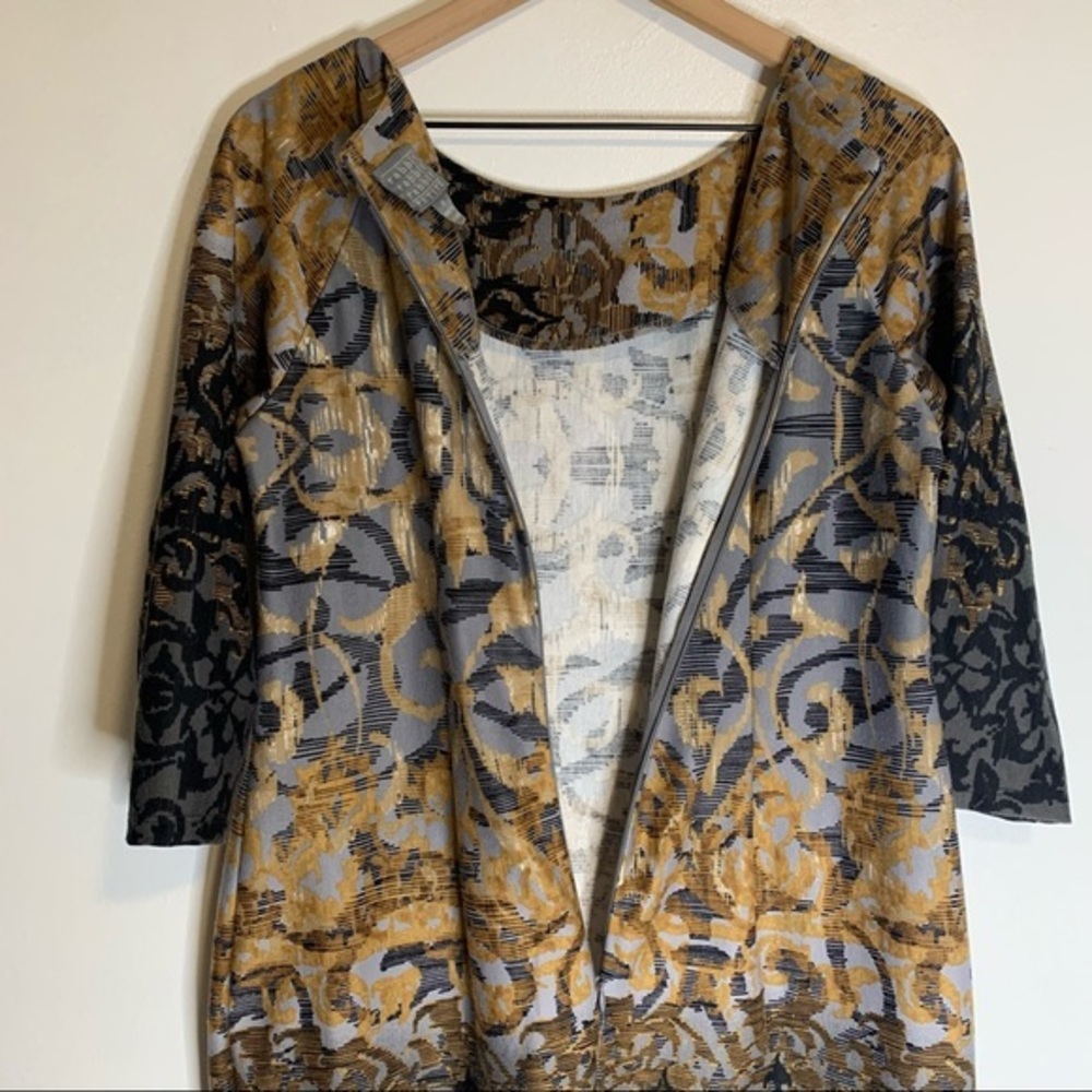 Rabbit Rabbit Rabbit Petite Paisley Stretch Dress - Picture 7 of 11
